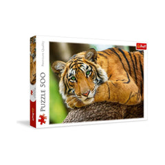 Trefl 500 Pcs Puzzle Tiger Portrait | 37397