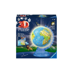 Ravensburger Children’s Globe Night Edition 3D Puzzle Ball 180 Pieces | RV11288-3