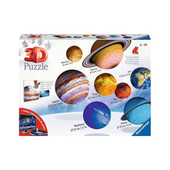 Ravensburger Solar System 3D Puzzle Set 540 Pieces | RV11668-3