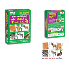 Creatives Preschool Find and Match Animals & Their Skins | 0450