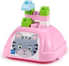 Ecoiffier Abrick Kitty Box – 50 Pieces | 0001928