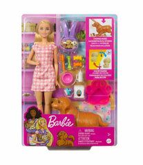 Barbie Doll with Pet – Feature Pet Assortment 1 | MTBBHCK75