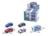 1:50 Die-Cast Pull-Back Police Car | JM608-B