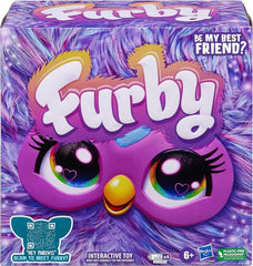 Hasbro Furby Purple F6743 — Voice Activated Interactive Plush Toy | 5 Modes, 600+ Responses, 15 Accessories