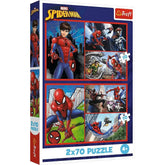 Trefl 2×70 “Spider Stories / Marvel Spiderman” Puzzle Set | 34443