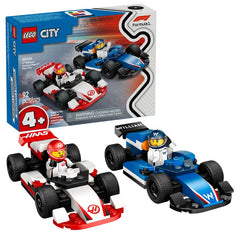 LEGO® City F1® Williams Racing & Haas F1® Race Cars | 60464