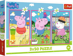 Trefl 3‑in‑1 “Peppa Pig – The Power of Friendship” Puzzle | 34877