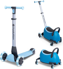 Yvolution YGlider LUNA Scooter – Blue 2-Pack | 101265