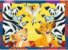 Trefl 4‑in‑1 “The Lion King, Brave Lion King” Puzzle | 34653