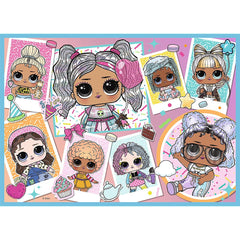 Trefl 4‑in‑1 “Meet the Dolls” Puzzle | 34613