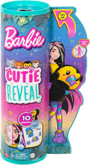 Barbie Cutie Reveal Jungle Series Toucan Doll with 10 Surprises | HKR00