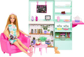 Barbie Cute 'N Cozy Café Doll & Playset with 21 Accessories | HKT94