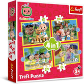 Trefl 4‑in‑1 “Cocomelon” Puzzle | 34647