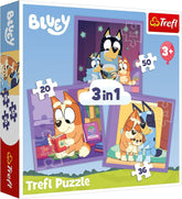 Trefl 3‑in‑1 “Meet Bluey” Puzzle | 34895