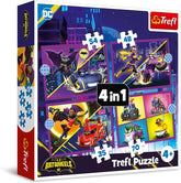 Trefl 4‑in‑1 “Batwheels” Puzzle | 34658