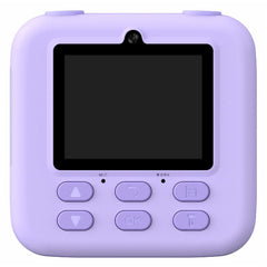 Kids P79 Instant Print Digital Camera – Purple – 1080P Dual Lens, 2.4" Display & Thermal Printer