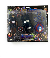 Avengers Action Figure & Car Play Set Captain America | 826-189