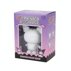 DIY Painted Kuromi Piggy Bank Kit | FD888-56