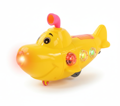 Kids Light-Up Submarine Toy - Yellow Color | 22909