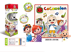 CoComelon Drawing Mat with Color Overlays | Z185-7G