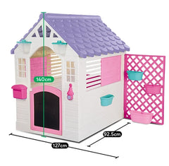 Dolu Kids Garden Playhouse Pink Purple | 2578