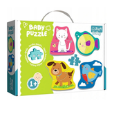 Trefl Baby Puzzle - 8-Piece Animal Shapes for Toddlers | 36074