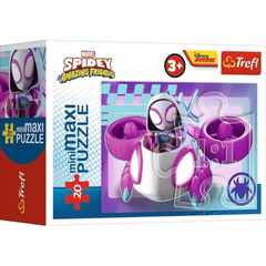 Trefl Marvel Spidey and His Amazing Friends - Maxi Puzzle Ghost-Spider 20 Pieces | 56035