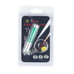 2-in-1 Laser Pointer Pet Toy - Green | PET-LSR-GRN01