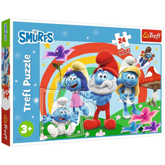 Trefl The Smurfs Maxi 24-Piece Puzzle | 14374