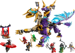 LEGO NINJAGO Arc Dragon of Focus Set - Buildable Dragon Toy with Ninja Minifigures | 71836