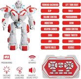 TENFUN Robo Ninja Smart Remote Control Robot - Flying Disk Launch, Gesture & Sound Control | 6030