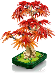 LEGO Japanese Red Maple Bonsai Tree - Botanical Display Model - 474 Pieces | 10348