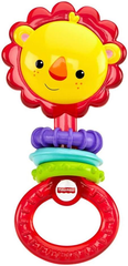 Fisher-Price Infant Rattle Lion - Baby Sensory Toy | CGR70