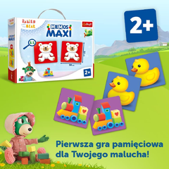 Trefl Memos Maxi Babies and Teddy Memory Game | 02332
