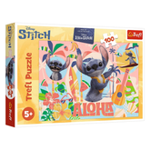 Trefl Lilo & Stitch: Stitch and Friends in Action 100-Piece Puzzle | 16495