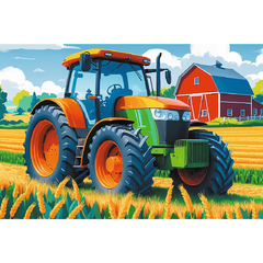 Trefl Farmer’s Vehicle 60-Piece Puzzle | 16492