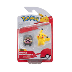 Pokémon Battle Figure 2-Pack – Pikachu & Lechonk | 95007