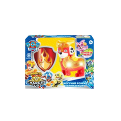 Paw Patrol Mighty Pups Action Figure with Badge – Orange (Marshall) | 7135