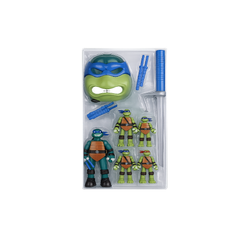 TMNT Action Figure & Weapon Set – Leonardo Turtle with Launcher & Accessories | A6-1/2/3/4
