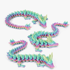 3D Articulated Dragon Toy (Flexible Sensory Model) | C-009