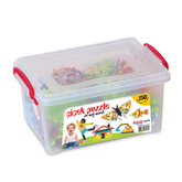 Flower Puzzle Creative Construction Set - 250 Pieces with Storage Box | 03143
