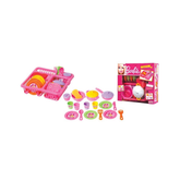 Barbie Dish Drainer Kitchen Play Set with Accessories - Kids Pretend Play | 01753/1