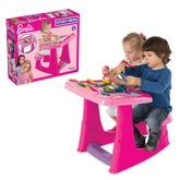Barbie Study Desk & Chair Set for Kids - Pink Learning Desk Toy | 03049