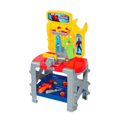 Marvel Spider-Man Tool Bench Play Set with Accessories - Kids Pretend Play Toy | 03034