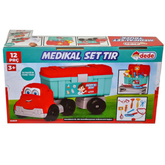 Kids Medical Truck Play Set with Doctor Accessories - Pretend Play Toy | 03829