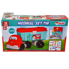 Kids Medical Truck Play Set with Doctor Accessories - Pretend Play Toy | 03829
