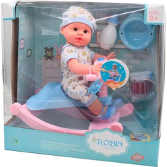 Baby Doll with Rocking Horse & Accessories | GL10018-GIRL