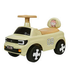 Kids Ride-On Push Car with Steering Wheel & Backrest | DM-618