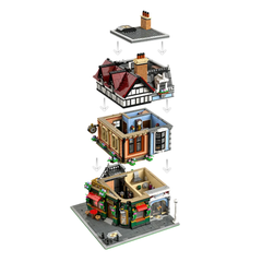 LEGO Tudor Corner Building Set | 10350
