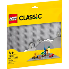LEGO Gray Baseplate | 11024